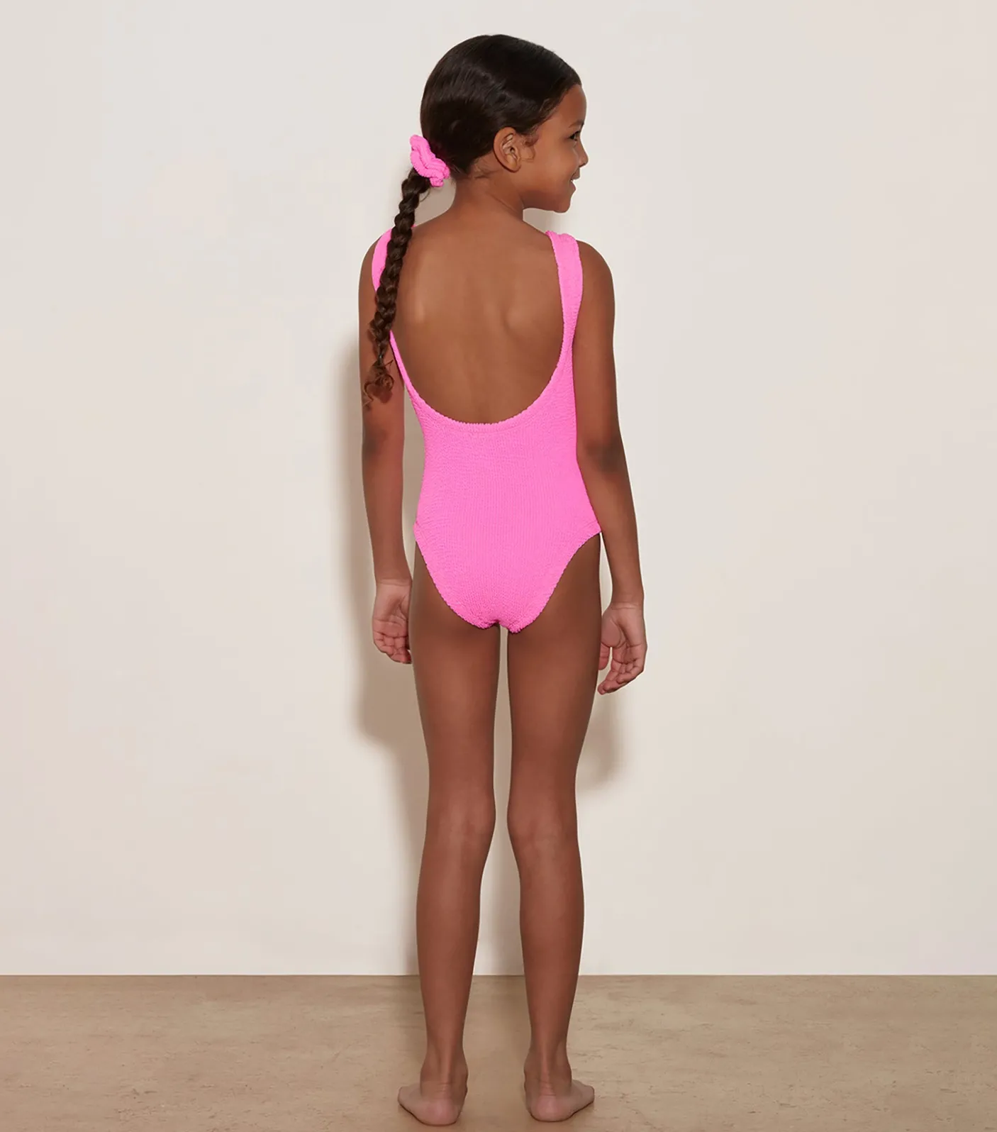 Hunza G Baby 2-6 Yrs-Baby Classic Swim - Bubblegum