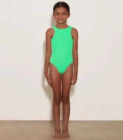 Hunza G Baby 2-6 Yrs-Baby Classic Swim - Lime