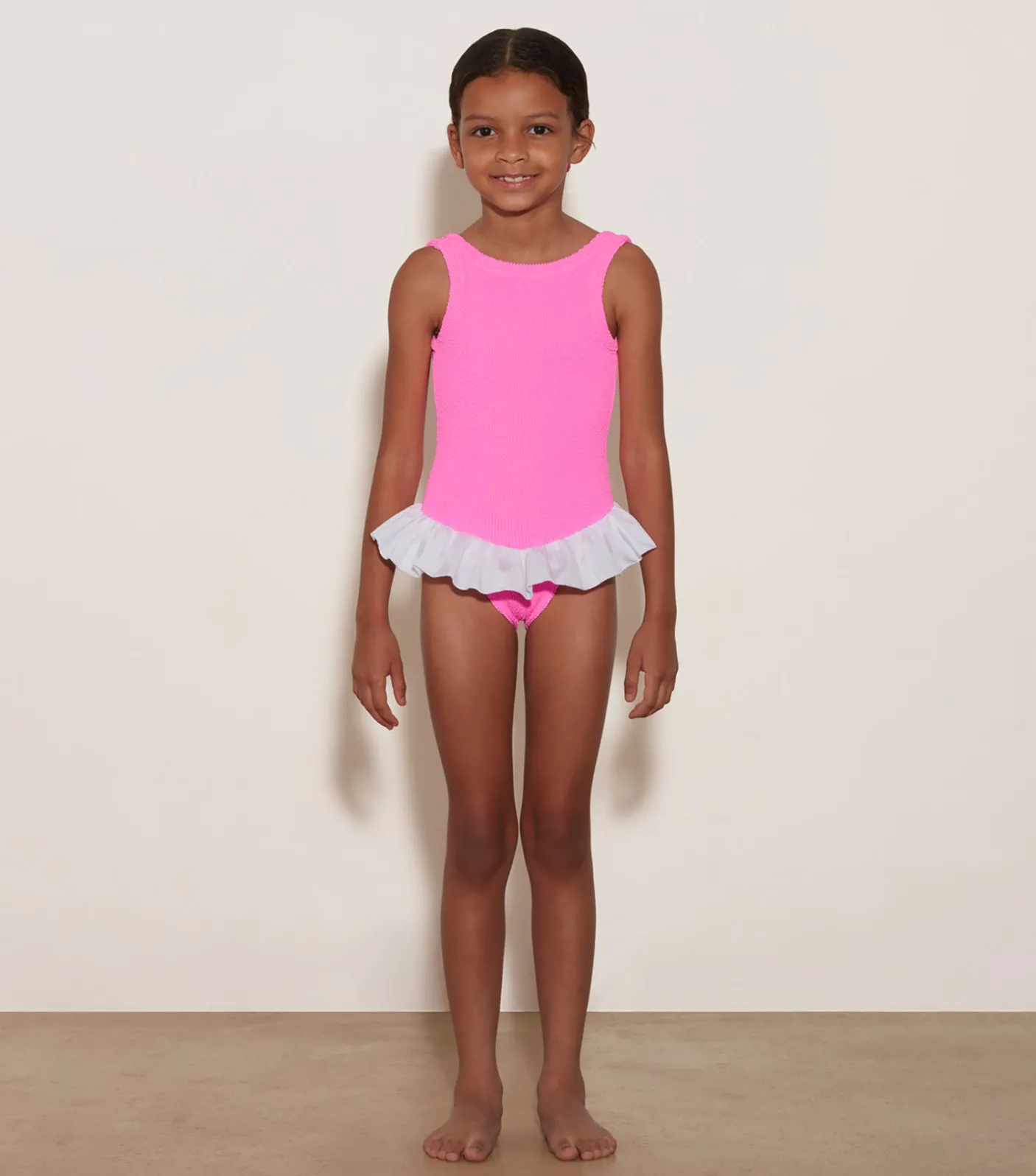 Hunza G Baby 2-6 Yrs-Baby Denise Swim - Bubblegum