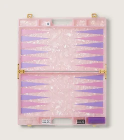 Hunza G Games-Backgammon Board - Pink