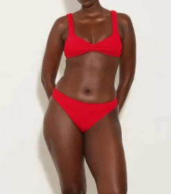 Hunza G Bikini Sets|Bralette-Bonnie Bikini - Red