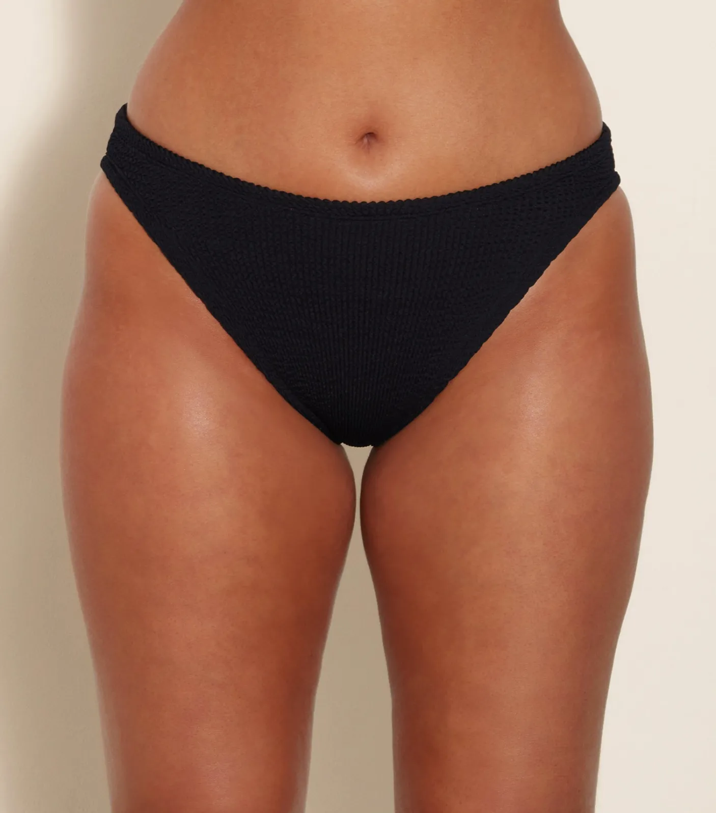 Hunza G Bikini Sets|Bralette-Coverage Xandra Bikini - Black