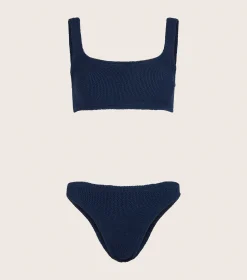 Hunza G Bralette|Bikini Sets-Coverage Xandra Bikini - Navy