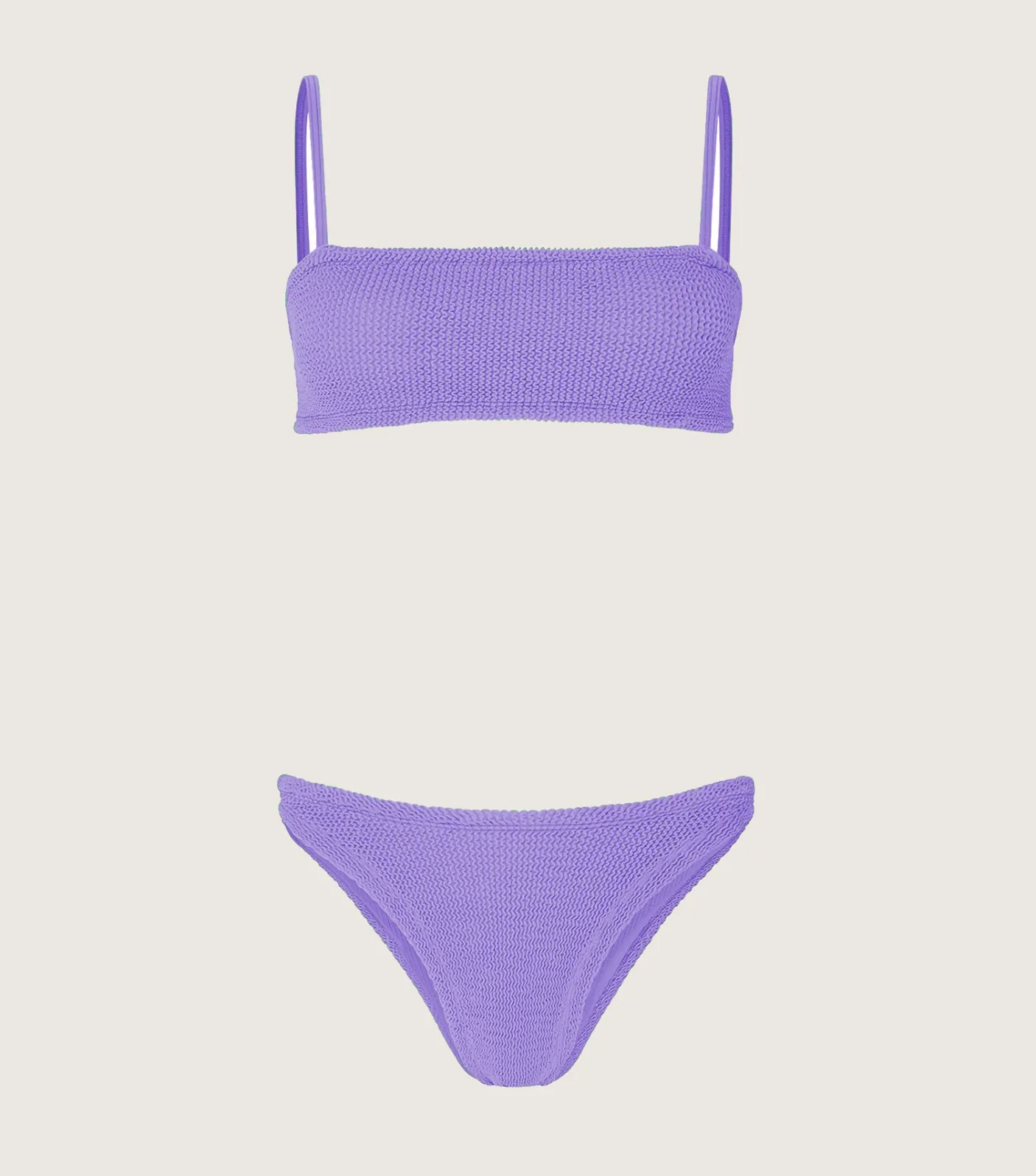 Hunza G Bikini Sets|Bralette-Gigi Bikini - Lilac