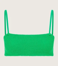 Hunza G Separates|Bralette-Gigi Bikini Top - Emerald