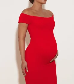 Hunza G Dresses-Grace Dress - Red