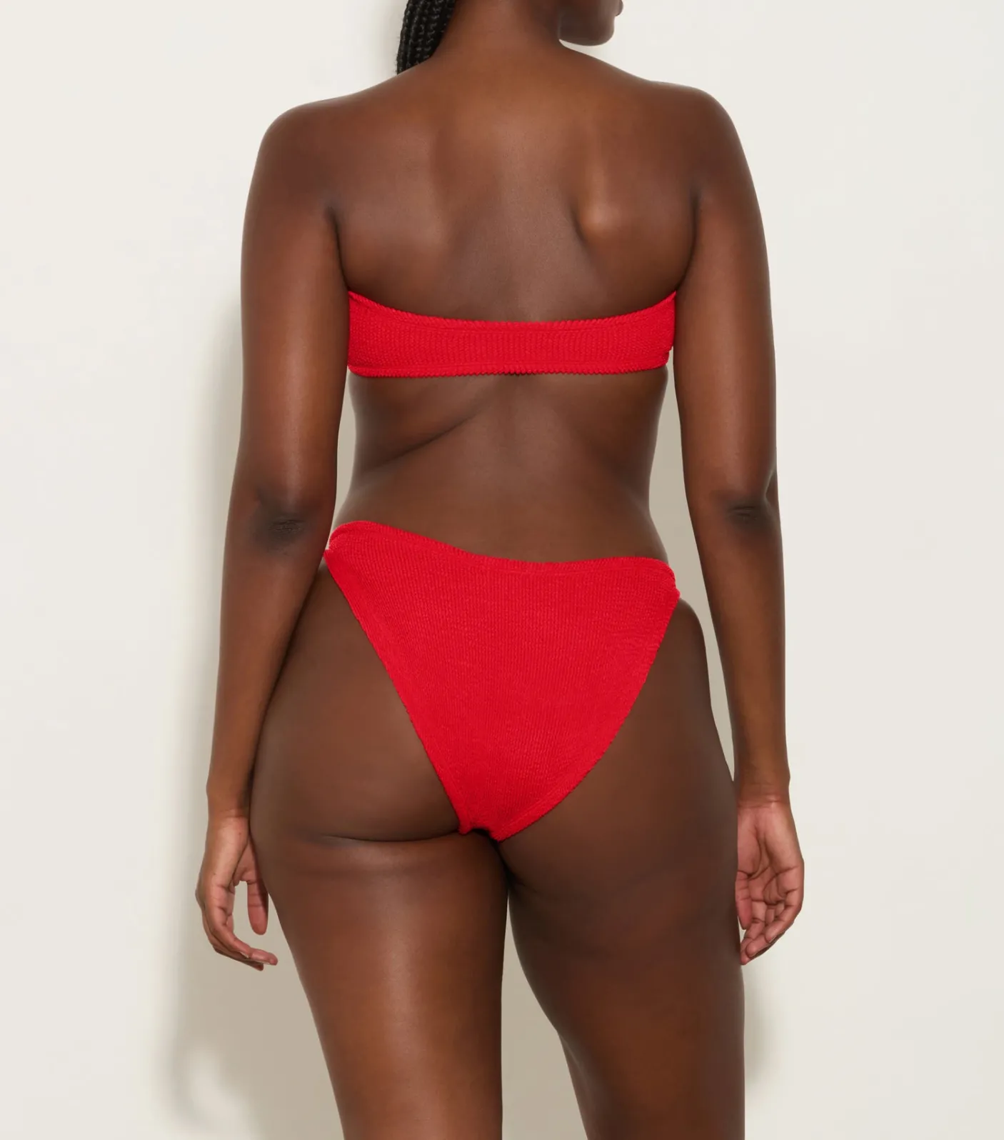 Hunza G Bikini Sets-Jean Bikini - Red
