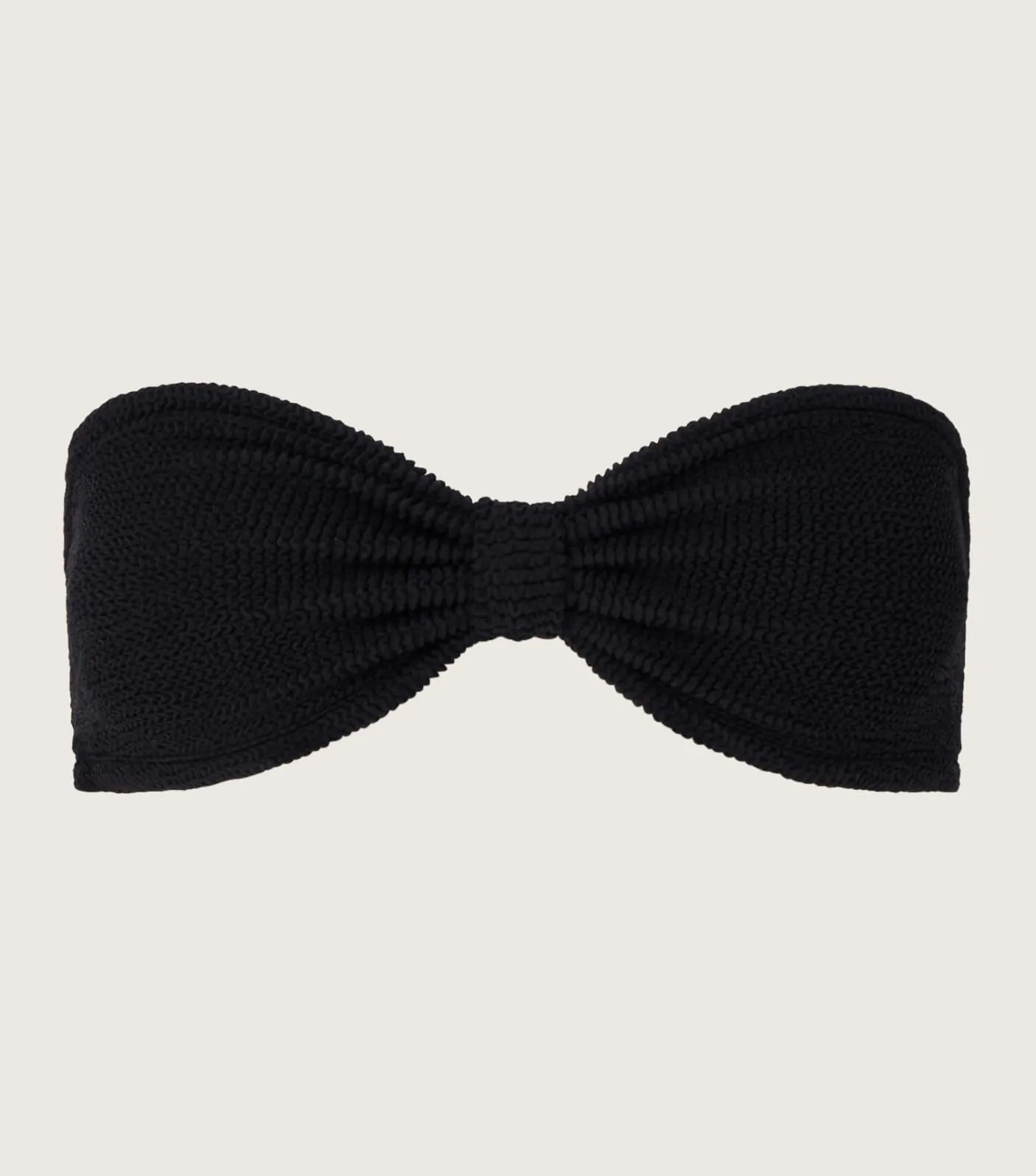 Hunza G Separates-Jean Bikini Top - Black