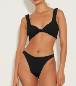 Hunza G Bikini Sets|Bralette-Juno Bikini - Black