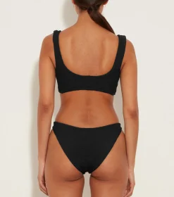 Hunza G Bikini Sets|Bralette-Juno Bikini - Black