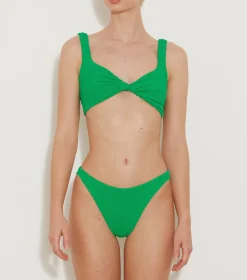 Hunza G Bikini Sets|Bralette-Juno Bikini - Emerald