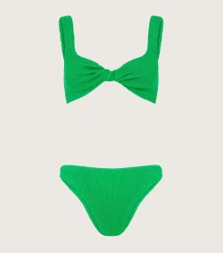 Hunza G Bikini Sets|Bralette-Juno Bikini - Emerald