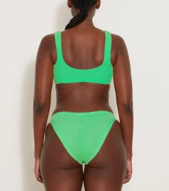 Hunza G Bikini Sets|Bralette-Juno Bikini - Lime