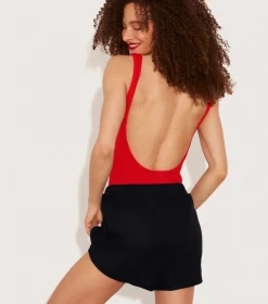 Hunza G Shorts And Skirts-Linen Shorts - Black