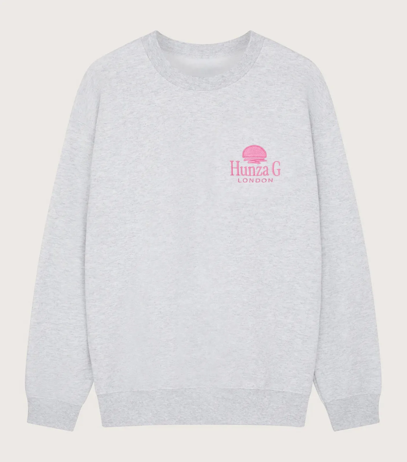 Hunza G Sweats|Shirts And Tops-London Sweatshirt - Grey