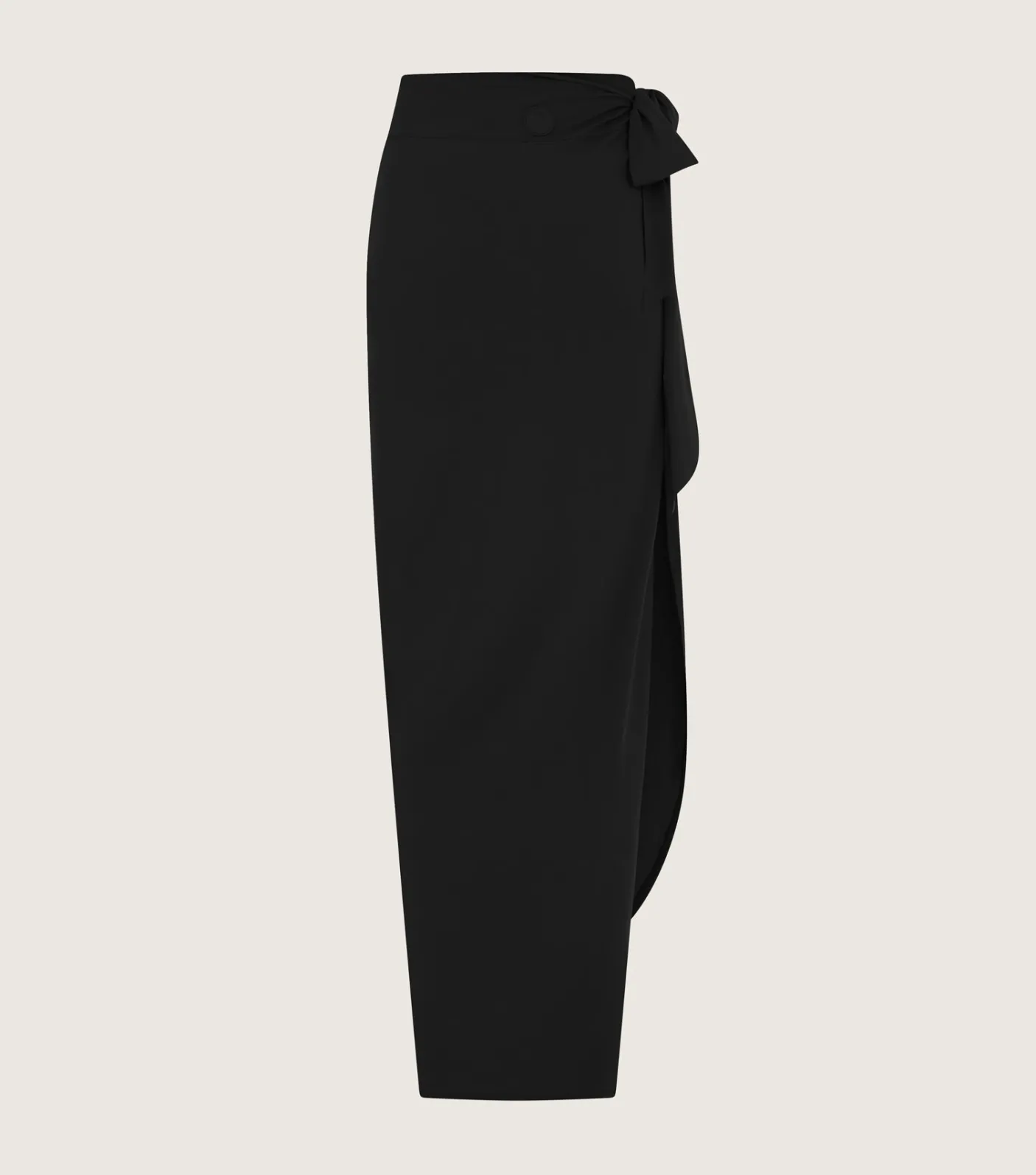Hunza G Sarongs|Shorts And Skirts-Long Sarong - Black