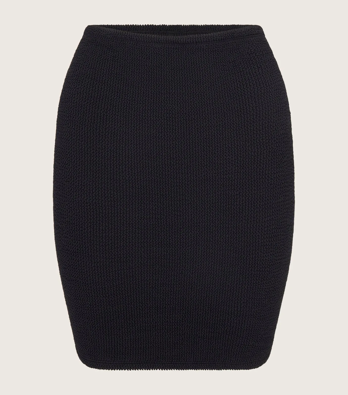 Hunza G Shorts And Skirts-Mini Skirt - Black