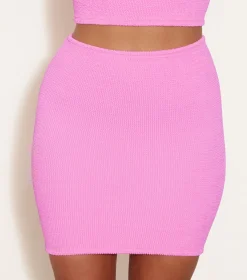 Hunza G Shorts And Skirts-Mini Skirt - Bubblegum
