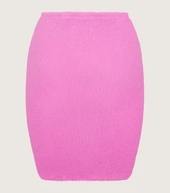 Hunza G Shorts And Skirts-Mini Skirt - Bubblegum