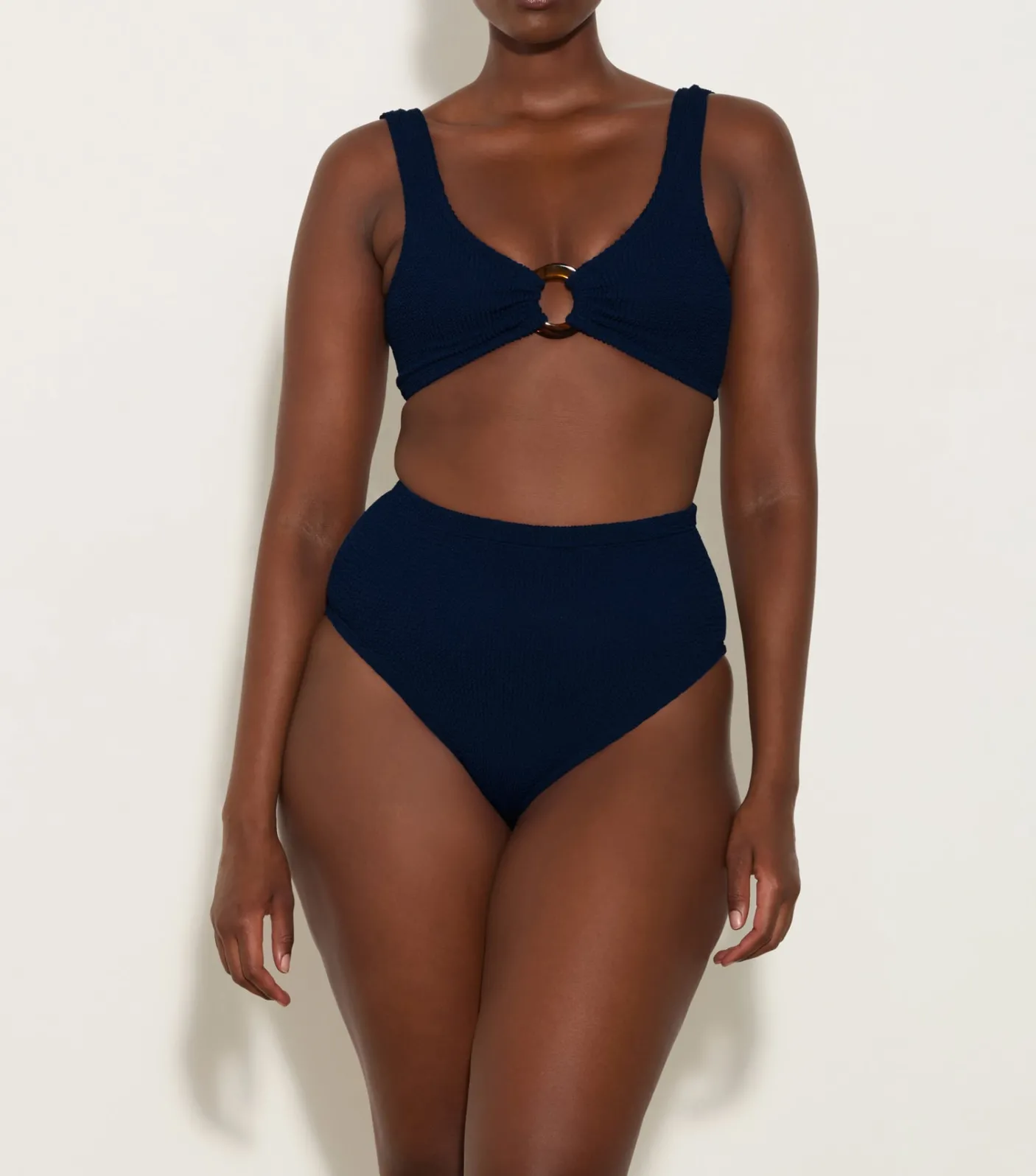 Hunza G Bralette|Bikini Sets-Nadine Bikini - Navy