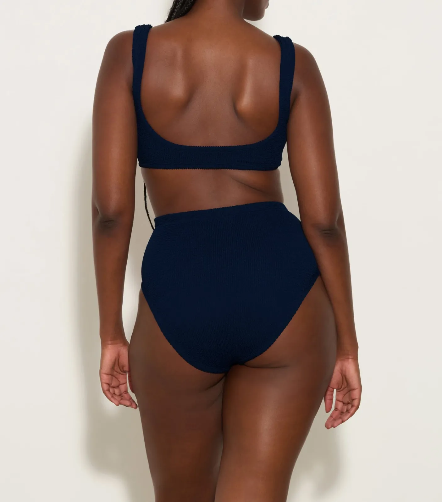 Hunza G Bralette|Bikini Sets-Nadine Bikini - Navy