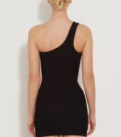 Hunza G Dresses-Nancy Dress - Black