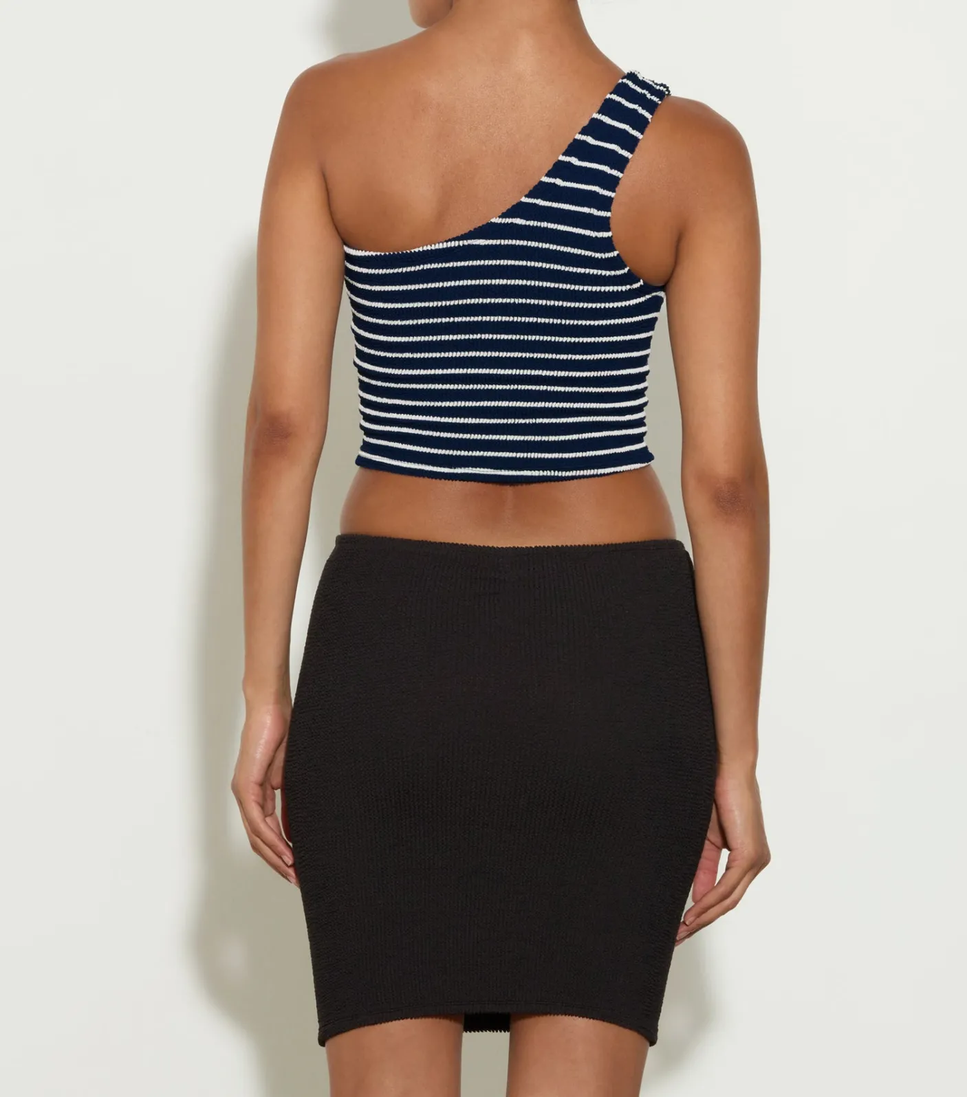 Hunza G Shirts And Tops-Neoma Top - Navy/White Stripe