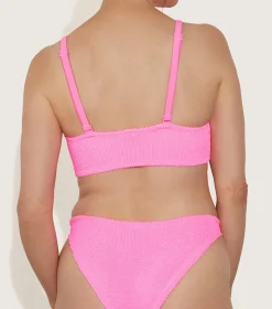 Hunza G Bikini Sets-Post Mastectomy Bikini - Bubblegum