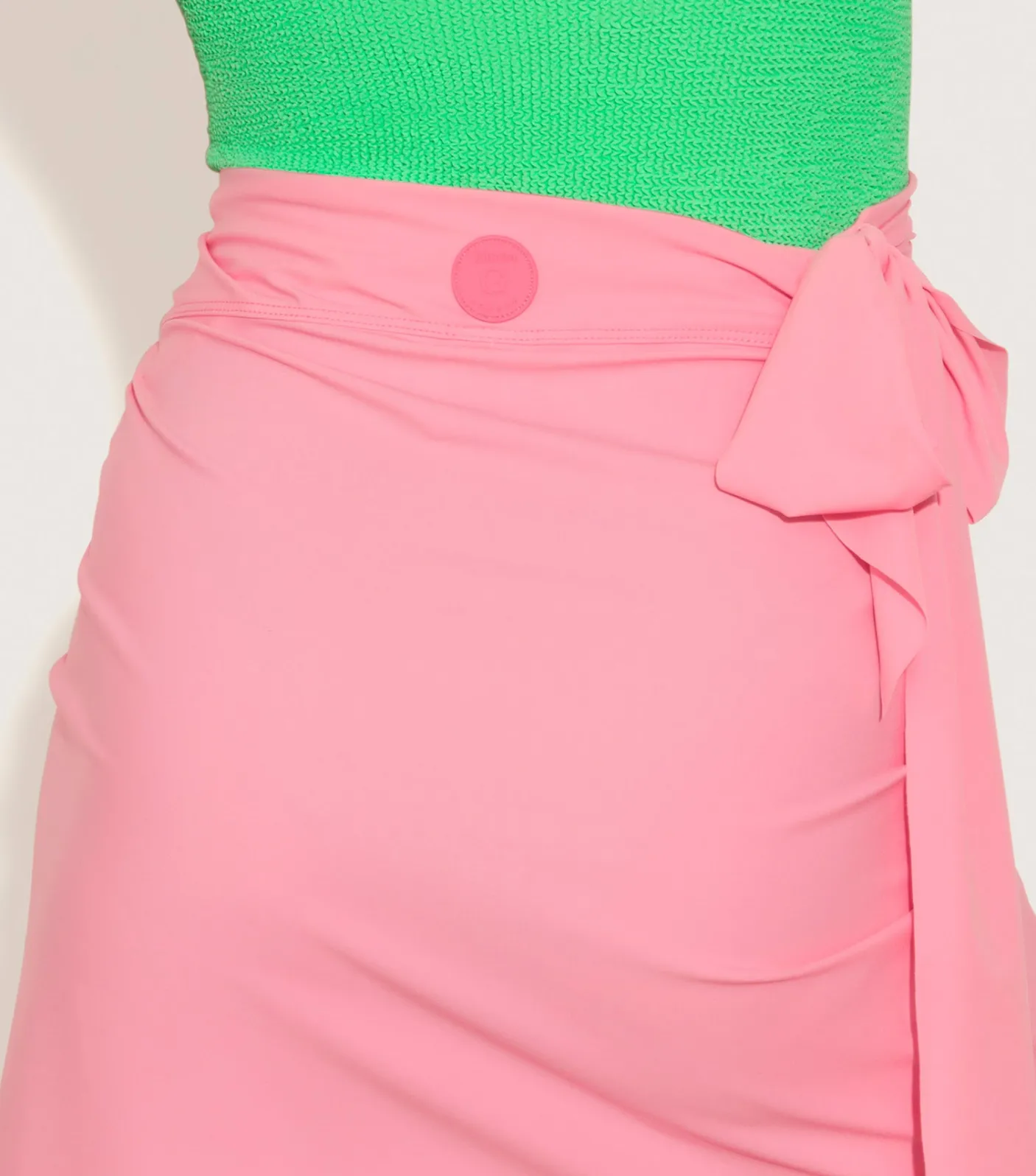 Hunza G Shorts And Skirts|Sarongs-Short Sarong - Bubblegum