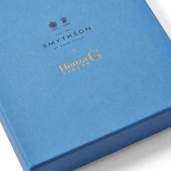 Hunza G Notebooks-Smythson X Chelsea Notebook - Orange