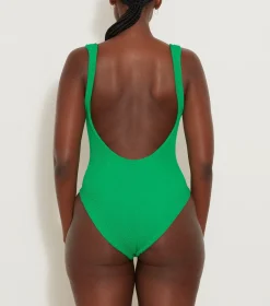Hunza G Square Neck-Square Neck Swim - Emerald