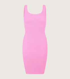 Hunza G Dresses-Tank Dress - Bubblegum