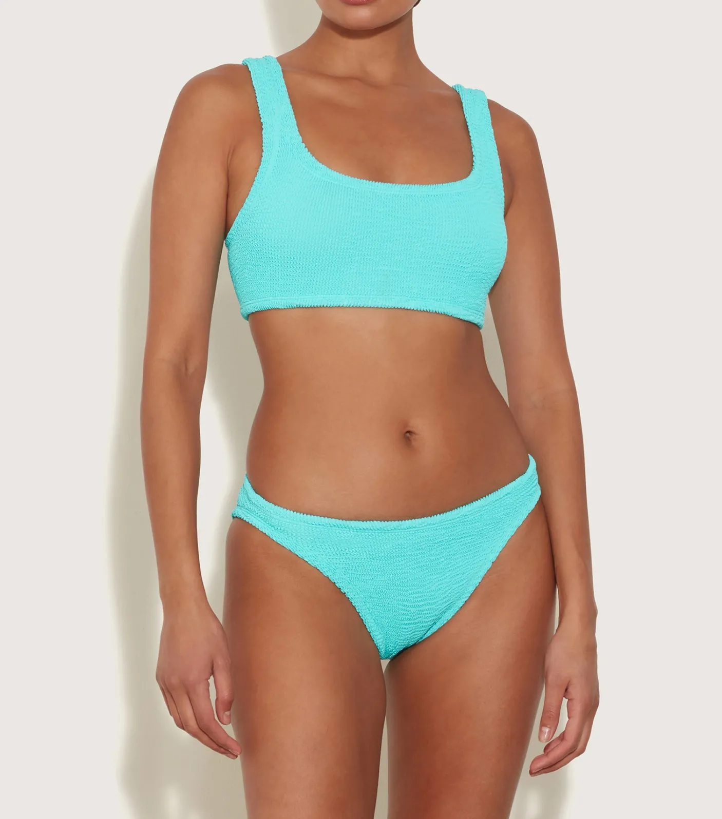 Hunza G Bikini Sets|Bralette-Xandra Bikini - Aqua