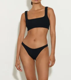 Hunza G Bikini Sets|Bralette-Xandra Bikini - Black
