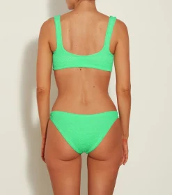Hunza G Bikini Sets|Bralette-Xandra Bikini - Lime