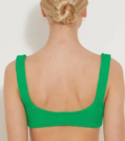 Hunza G Separates|Bralette-Xandra Bikini Top - Emerald
